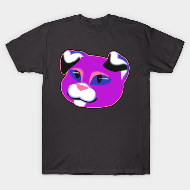 Gender fluid pride cat T-Shirt by TangletallonMeow